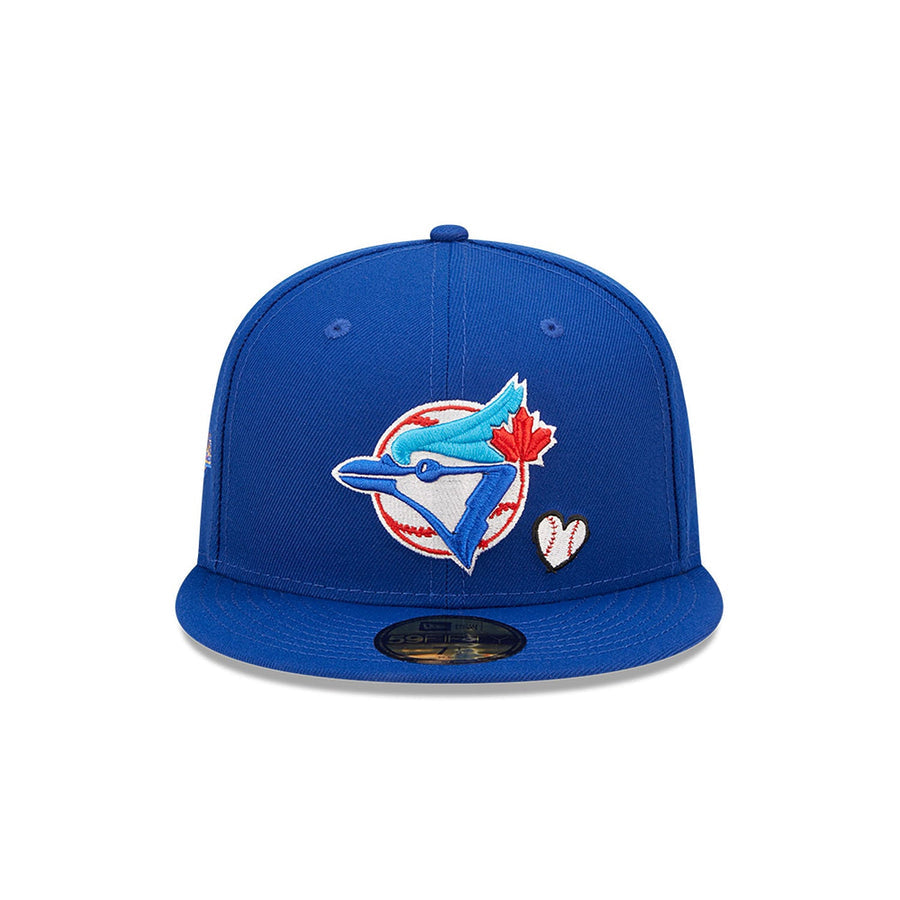 Toronto Blue Jays Heart Side Patch Fitted Cap