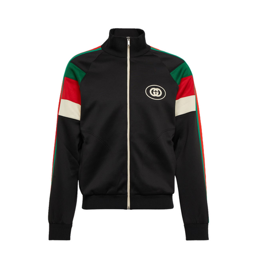 Gucci Zip-up neoprene jacket