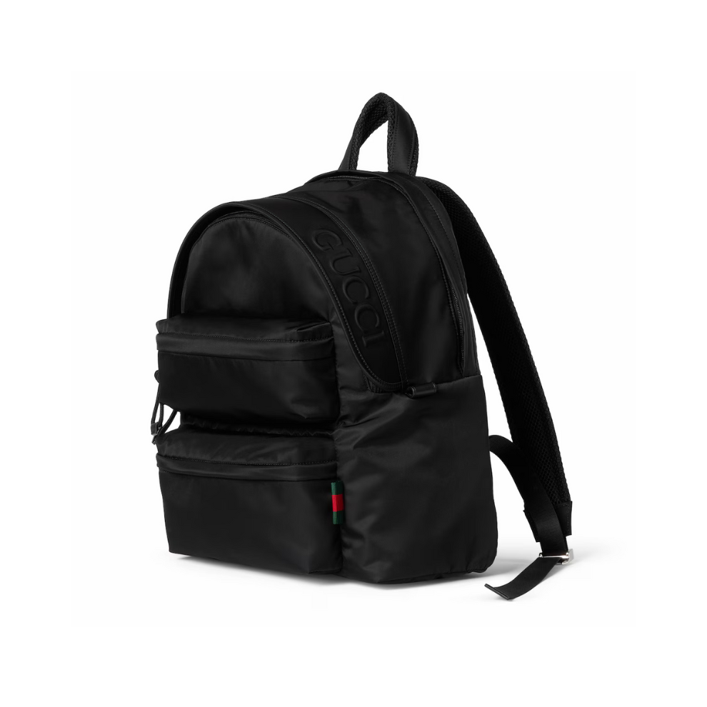GUCCI Medium backpack with Gucci logo