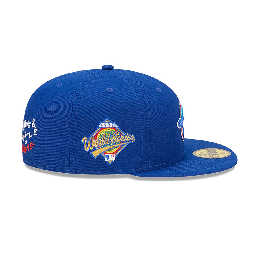 Toronto Blue Jays Heart Side Patch Fitted Cap