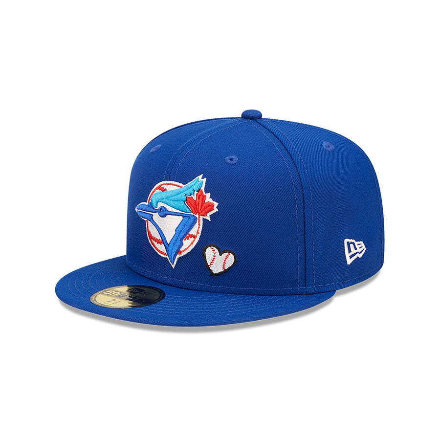 Toronto Blue Jays Heart Side Patch Fitted Cap