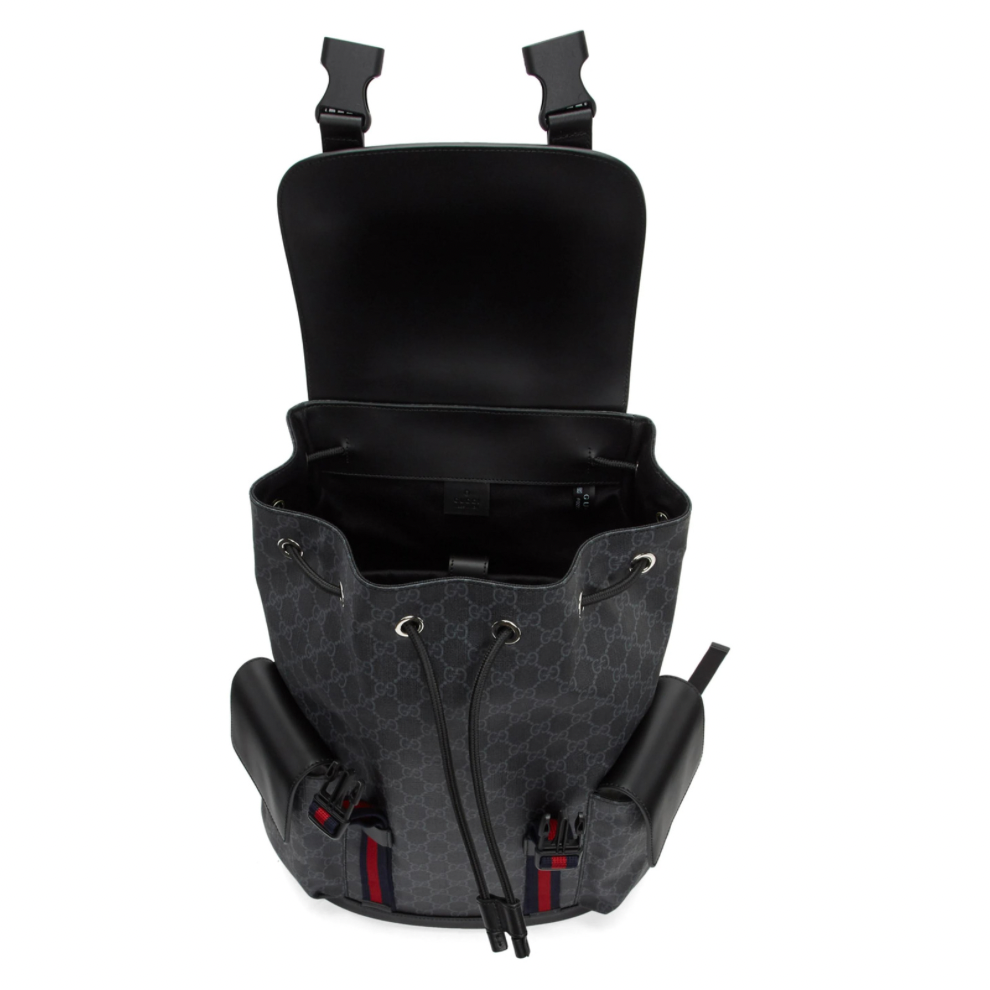 Black Soft GG Supreme Backpack