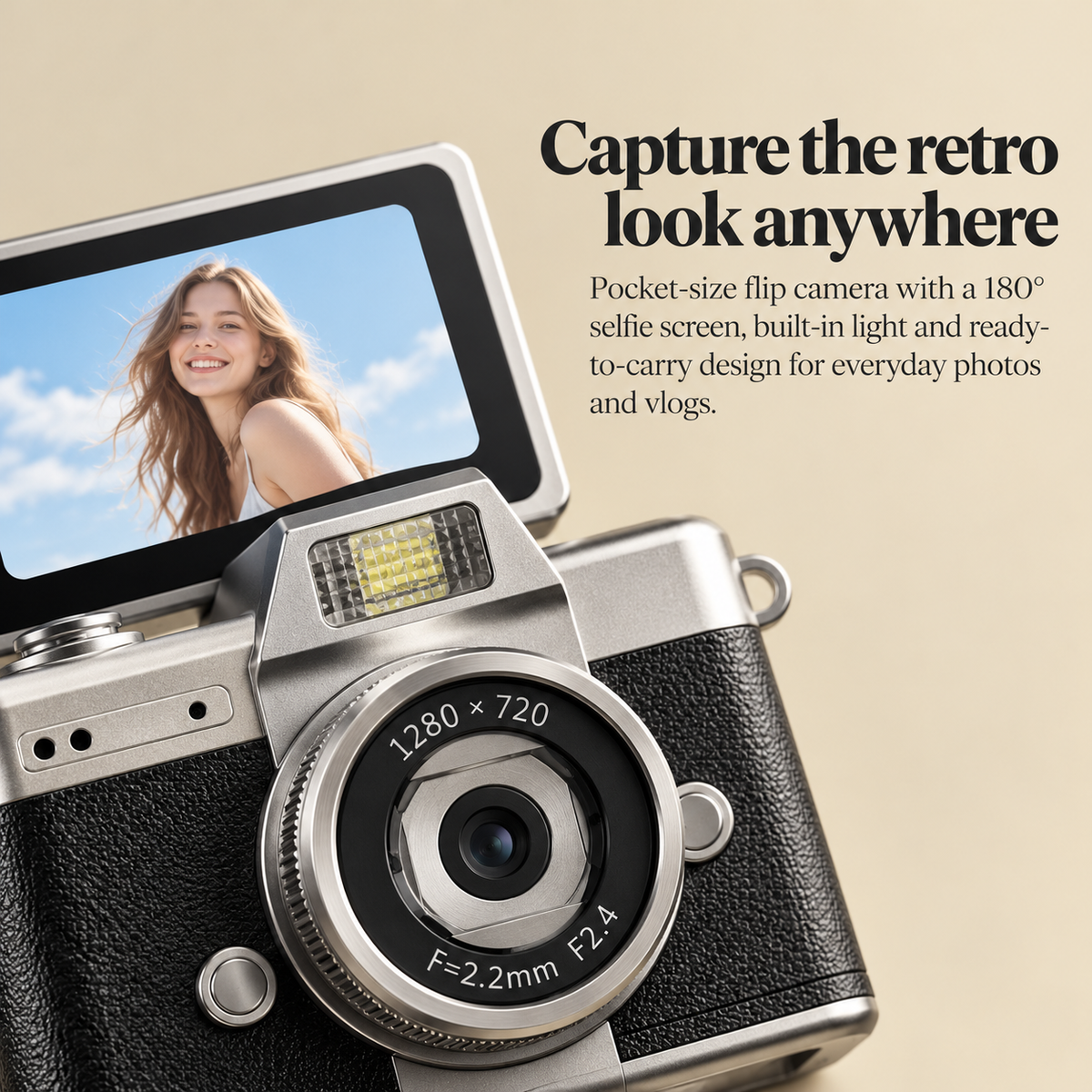 Haute Spot® Mini Flip Camera