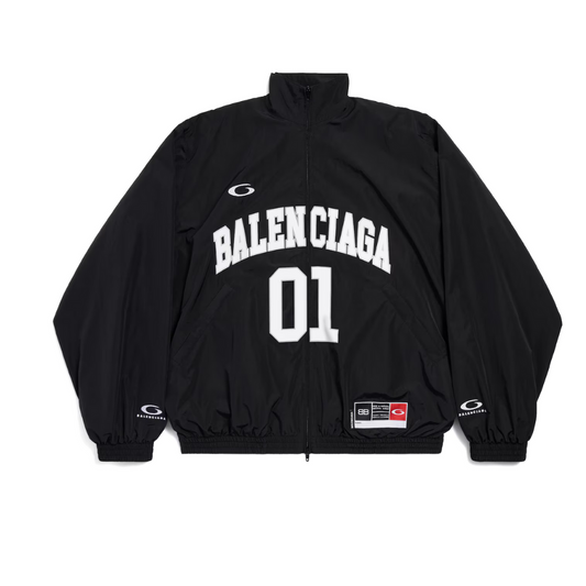 BALENCIAGA Basketball Series - Tracksuit Jacket in Black