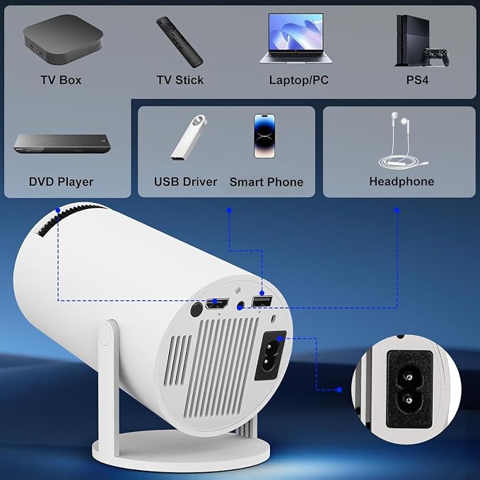 Haute Vue™ Smart Projector