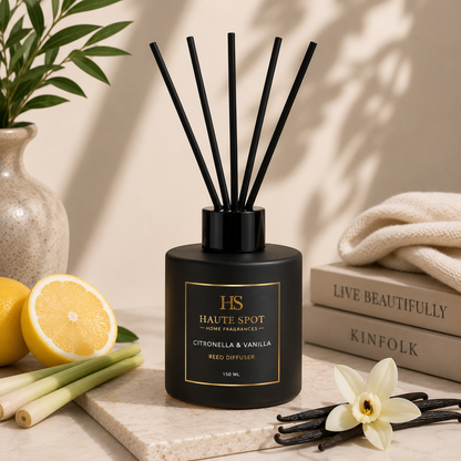 Citronella and vanilla Reed Diffuser