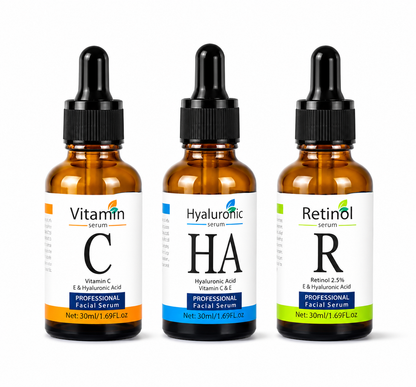 Vitamin C, Retinol and Hyaluronic Acid Serum - Complete Skincare Solution
