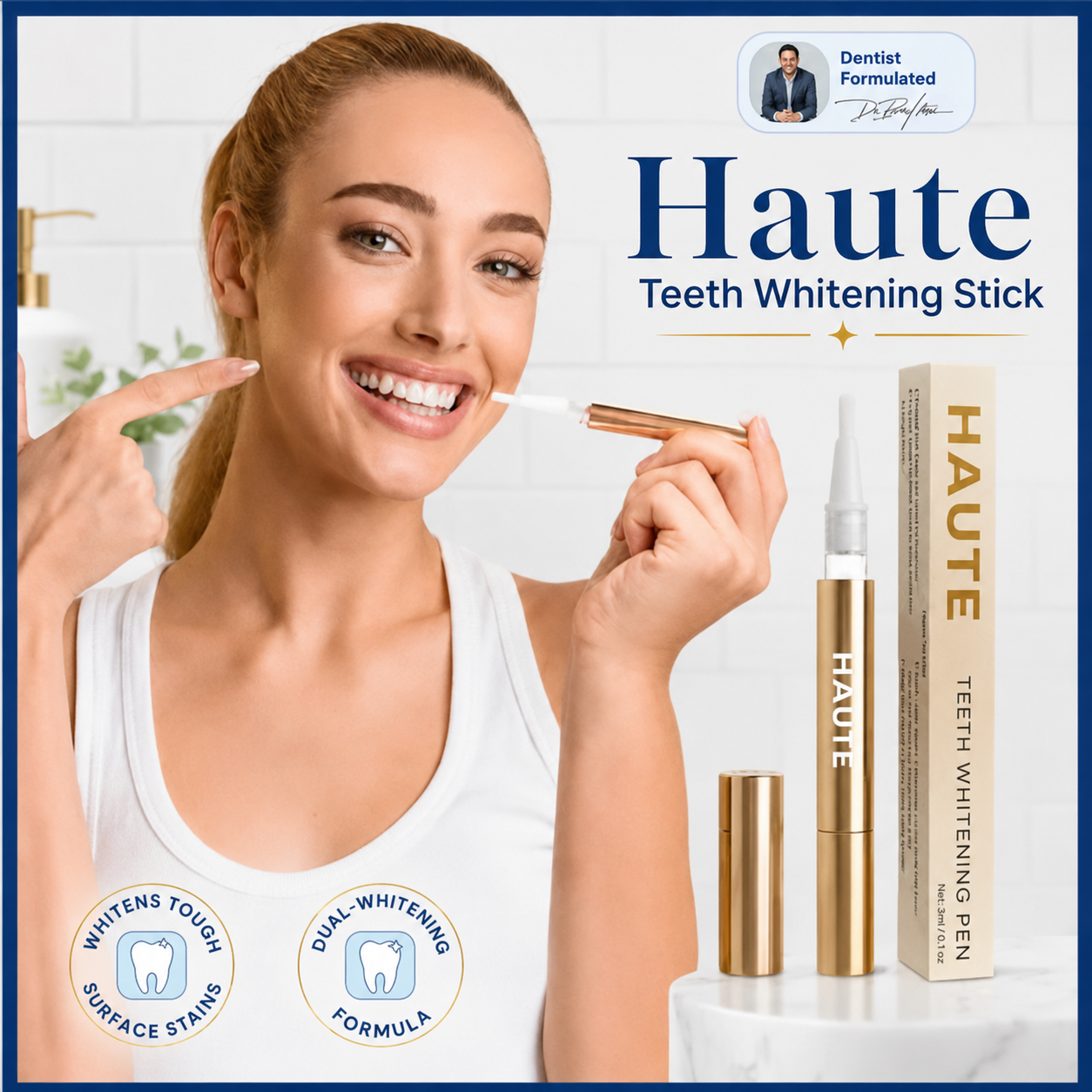 Haute Teeth Whitening Stick