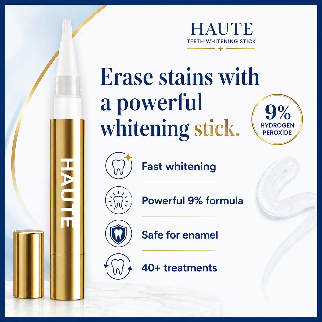 Haute Teeth Whitening Stick