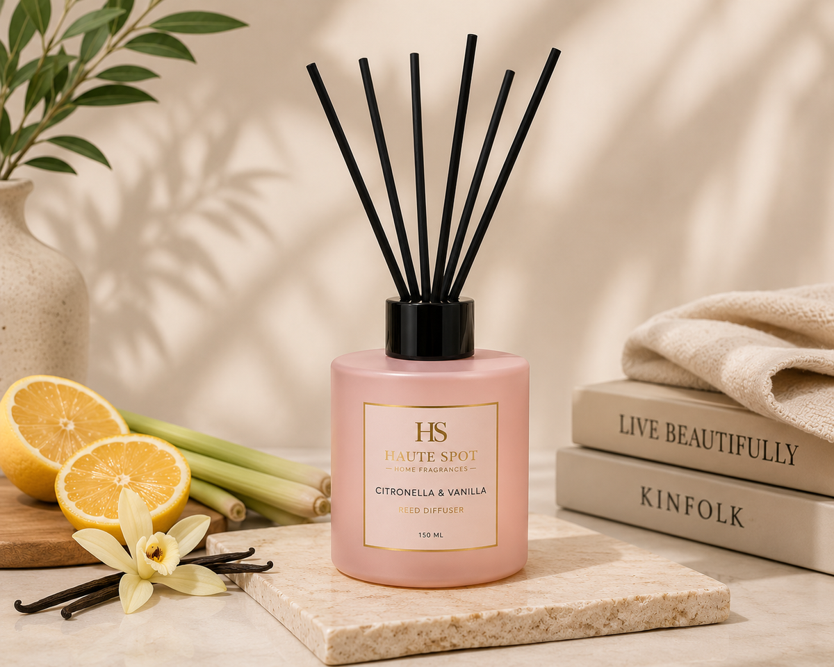 Citronella and vanilla Reed Diffuser