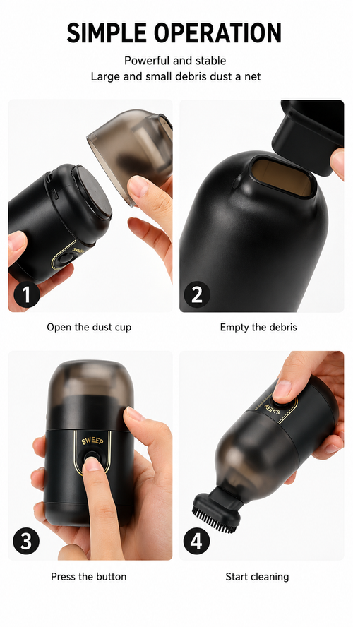 Wireless Mini Vacuum Cleaner