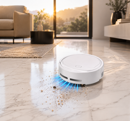 Sweeping Robot Autonomous Floor Cleaner | White / Charcoal