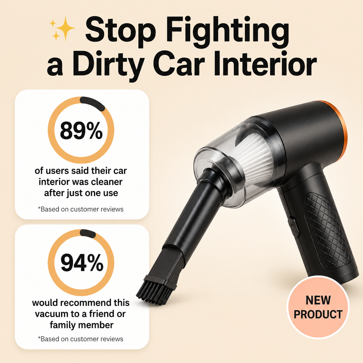 Cordless Handheld Vacuum Cleaner