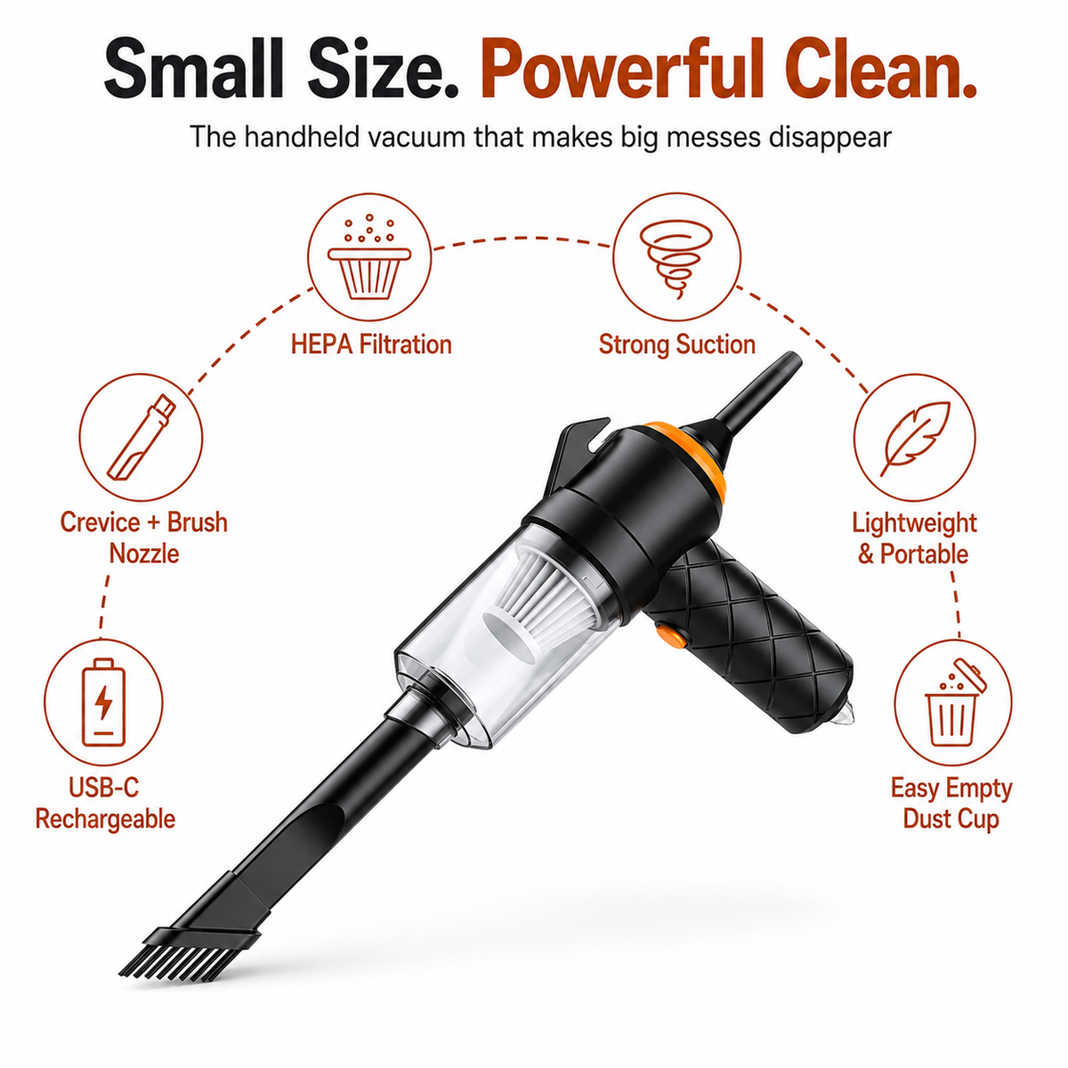 Cordless Handheld Vacuum Cleaner