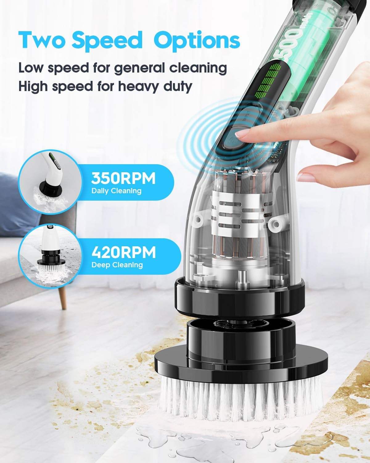 Electric Spin Scrubber