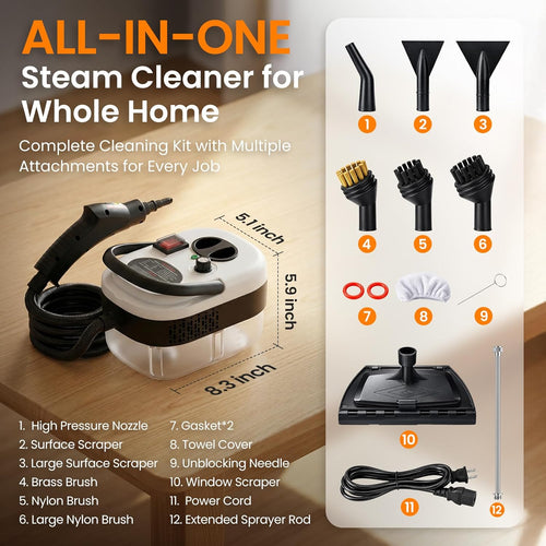 Handheld Steam Cleaner for Home