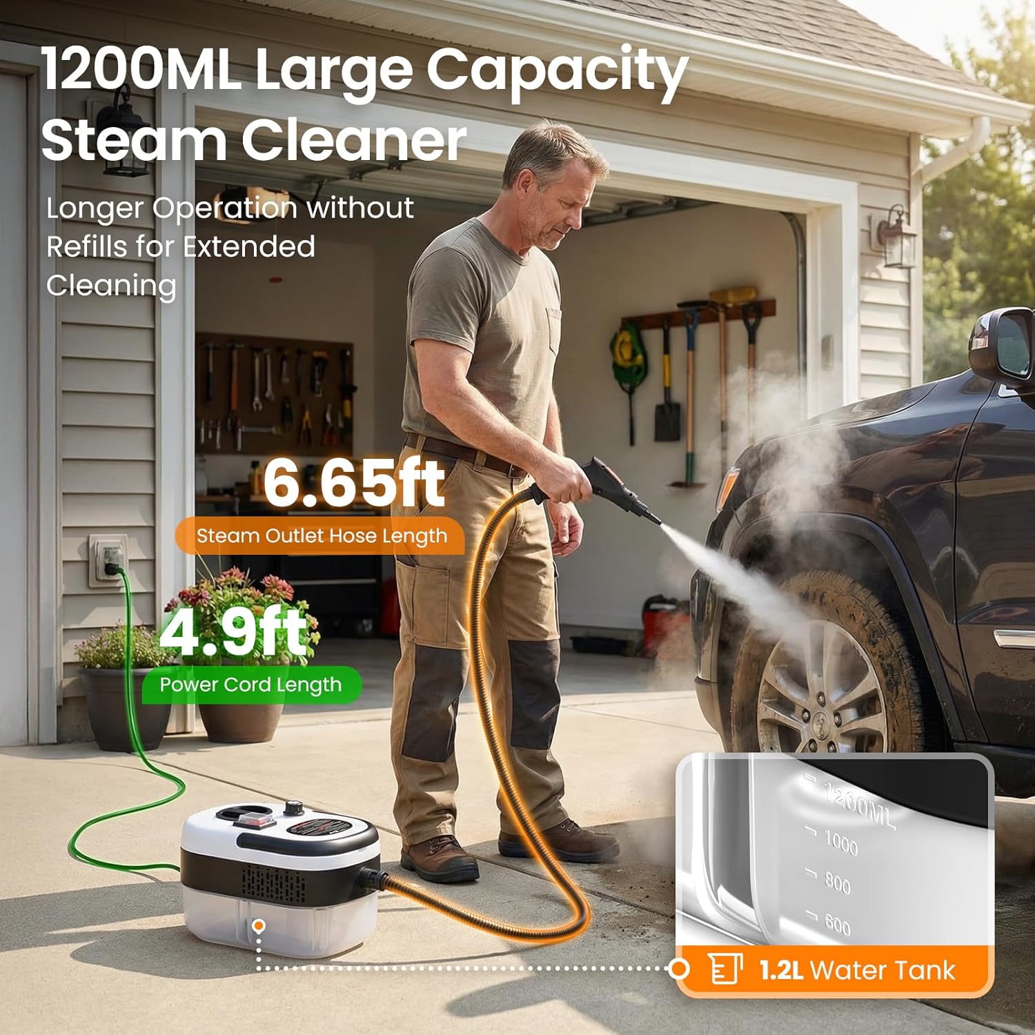 Handheld Steam Cleaner for Home
