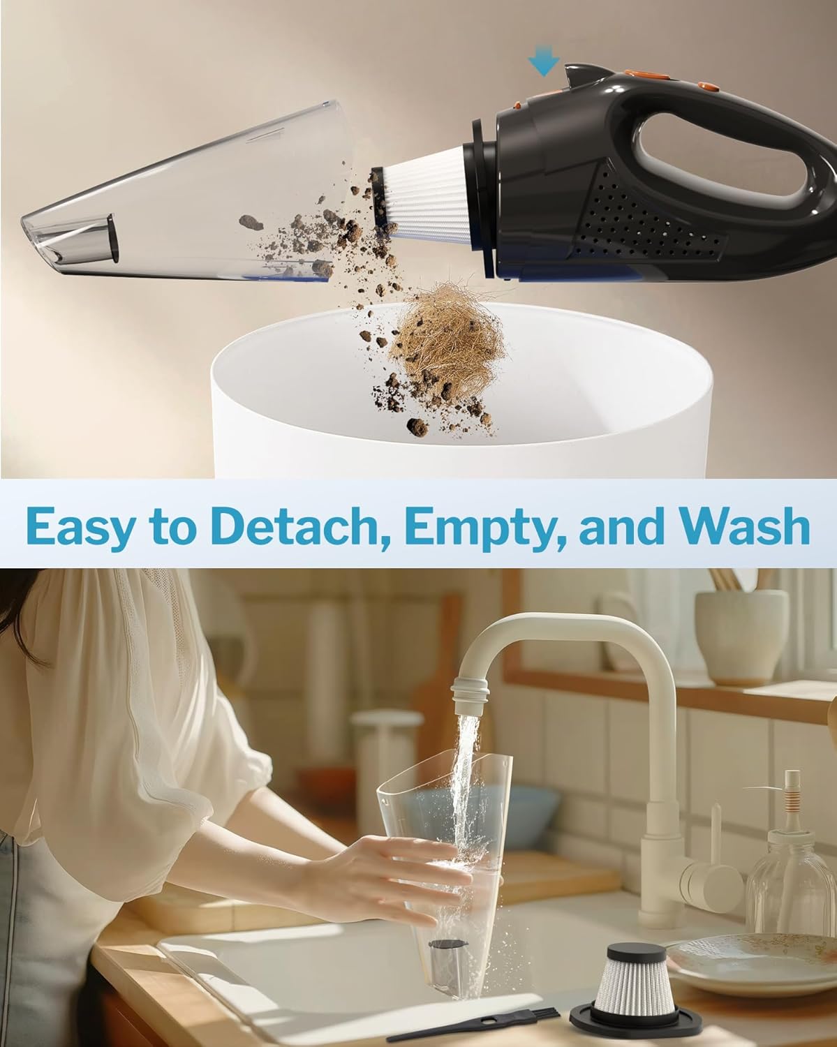Large-Capacity Vacuum Cleaner