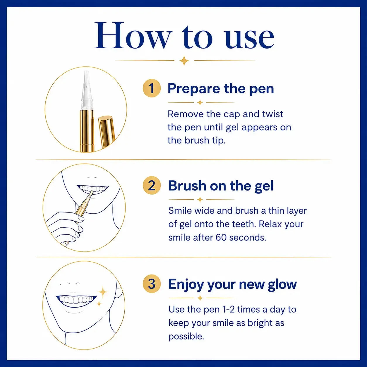 Haute Teeth Whitening Stick