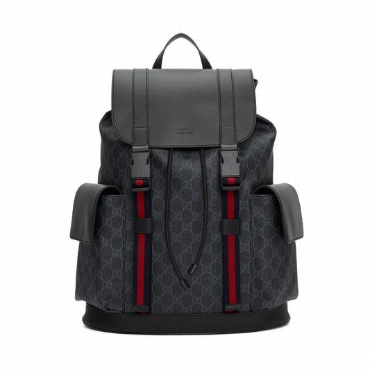 Black Soft GG Supreme Backpack